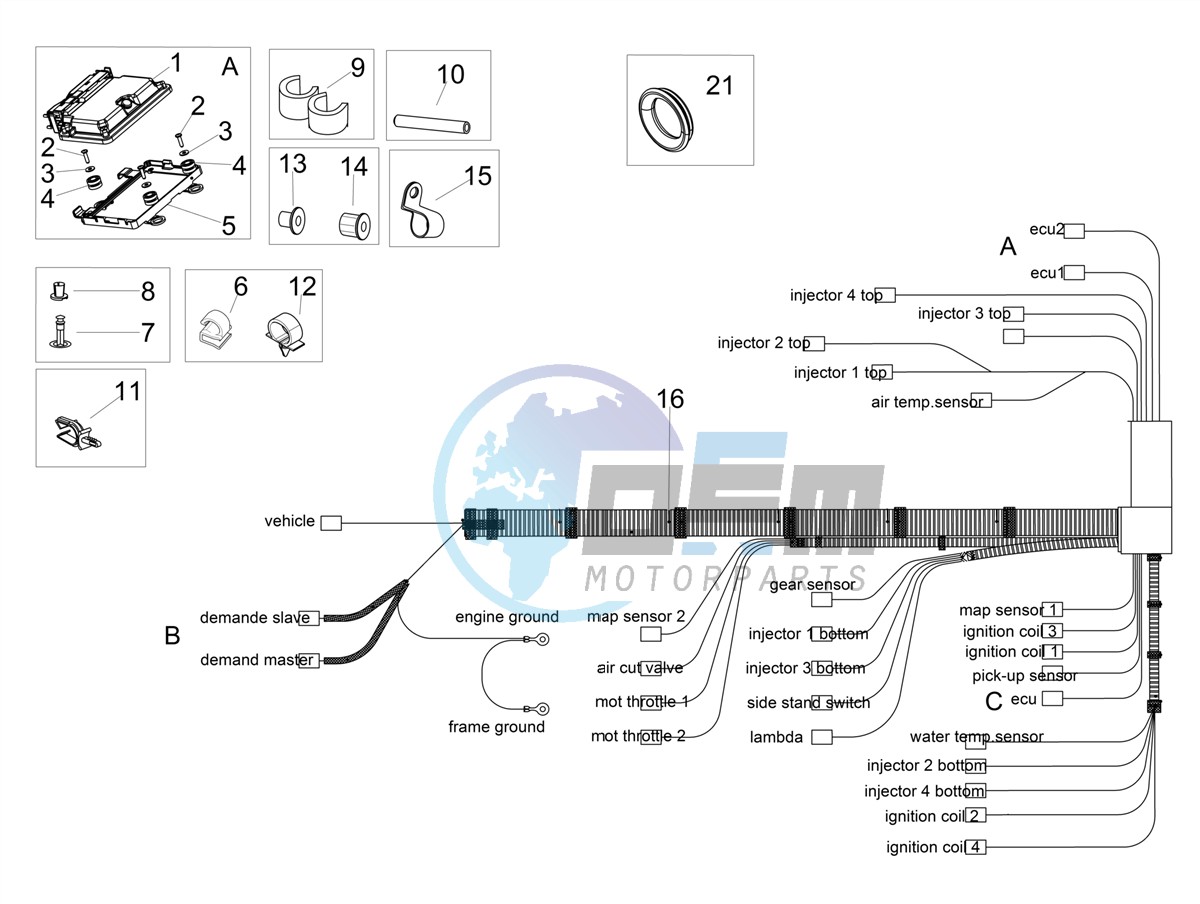 Central electrical system