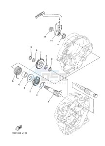 XTZ125E (1SBB) drawing STARTER