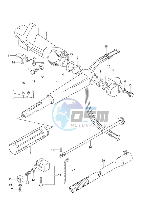 Tiller Handle