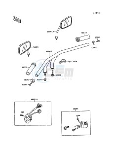 VN 1500 C [VULCAN 1500 L] (C3-C4) [VULCAN 1500 L] drawing HANDLEBAR