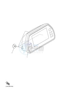 YZF-R1M 998 R5 (2KSF) drawing METER