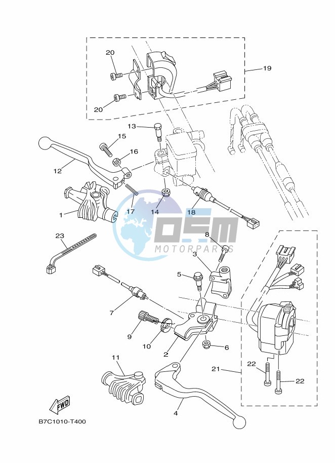 HANDLE SWITCH & LEVER