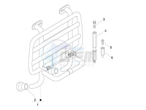 LXV 150 (NAFTA) drawing Front luggage rack