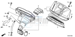 NC700SD NC700S Europe Direct - (ED) drawing AIR CLEANER