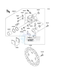 KVF360_4X4 KVF360-A3 EU GB drawing Front Brake