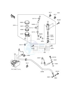 ER-6F_ABS EX650FFF XX (EU ME A(FRICA) drawing Rear Master Cylinder