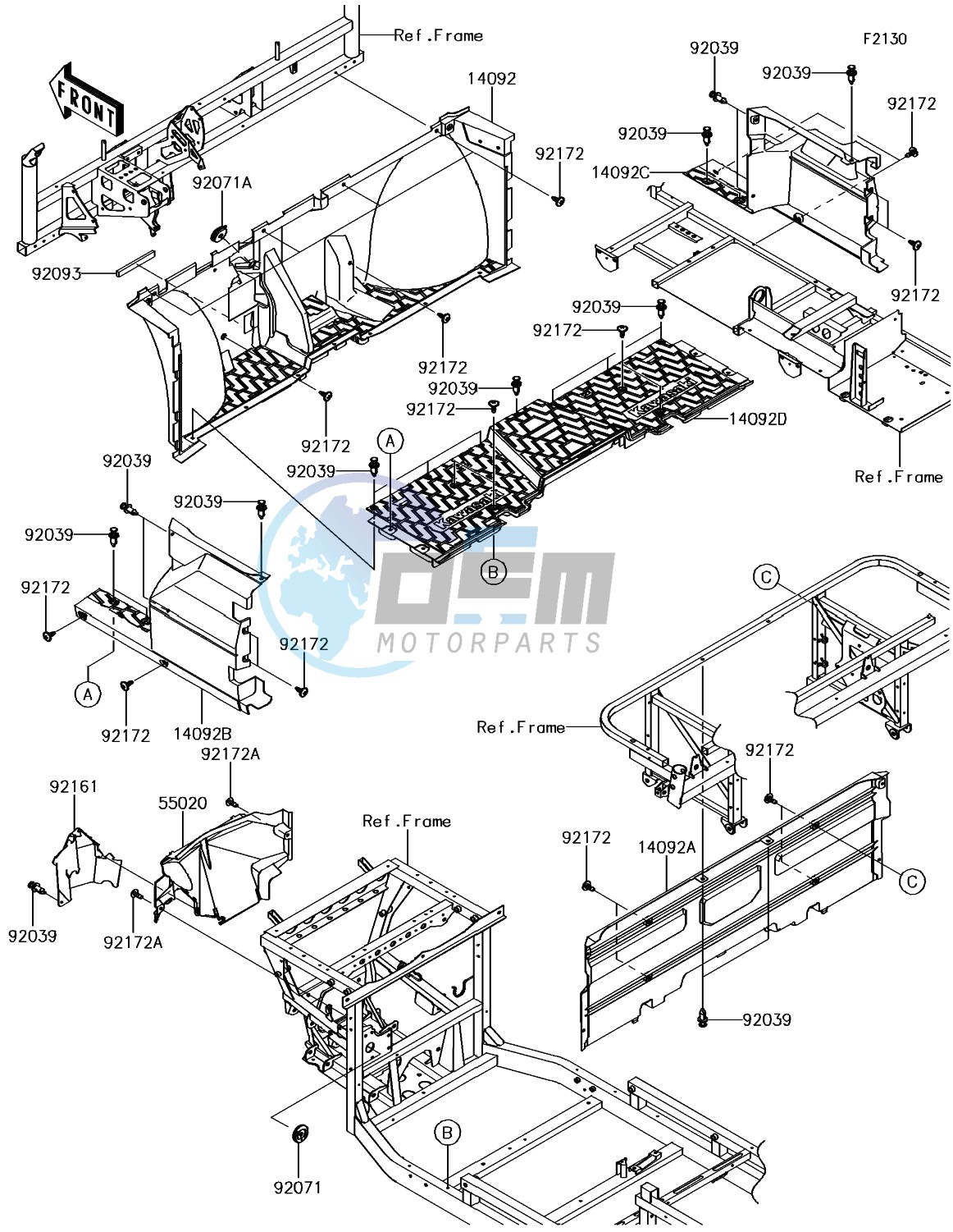 Frame Fittings(Front)