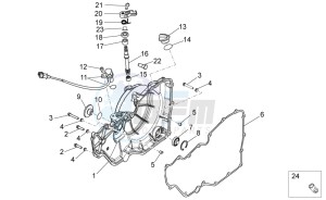 Tuono V4 1100 Factory USA-CND (NAFTA) (CND, USA) drawing Clutch cover