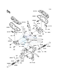 VN900_CLASSIC VN900BBFA GB XX (EU ME A(FRICA) drawing Footrests