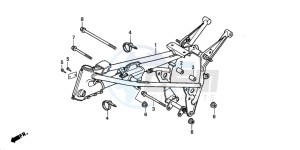 MT50F drawing FRAME BODY