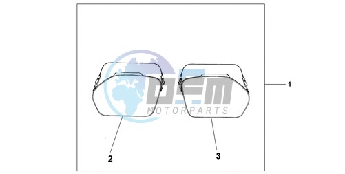 PANNIER INNER BAG SET