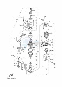 F150FETX drawing STARTER-MOTOR