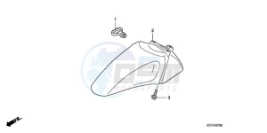 SH1509 Europe Direct - (ED / 2ED) drawing FRONT FENDER