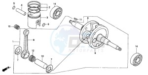 NH80MD drawing CRANKSHAFT/PISTON