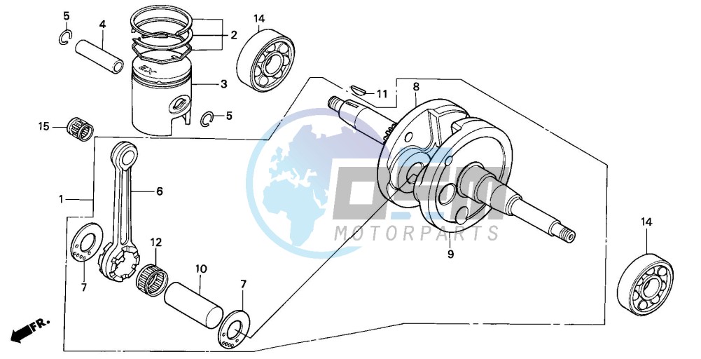 CRANKSHAFT/PISTON