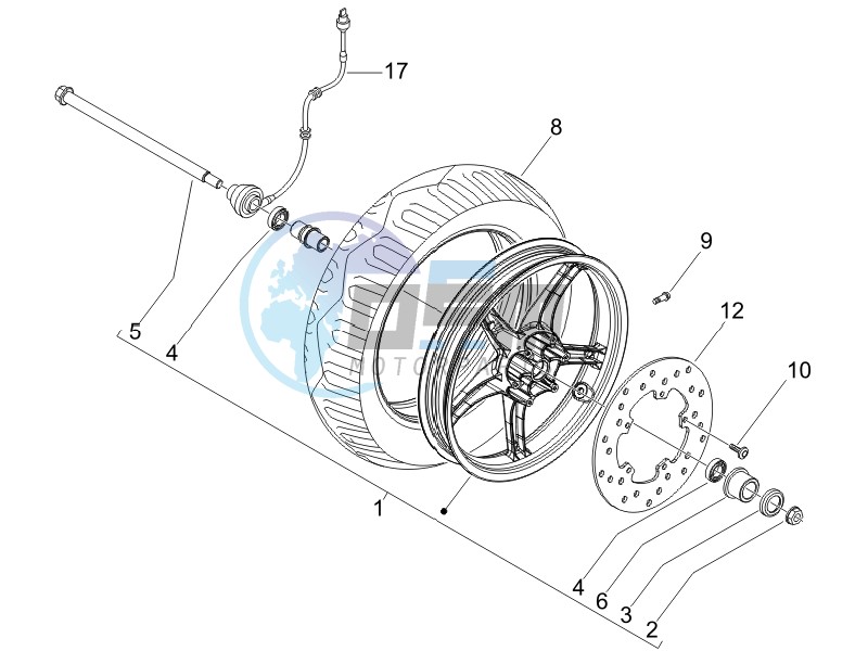 Front wheel