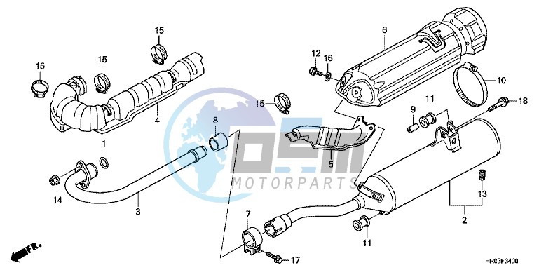 EXHAUST MUFFLER