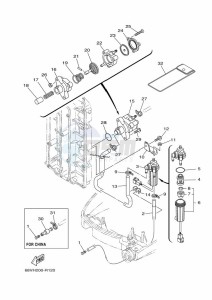 F115AETX drawing FUEL-SUPPLY-1