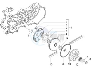 Typhoon 50 drawing Driving pulley