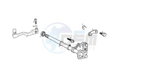 SENDA SM DRD RACING LTD - 50 CC VTHSR2D2B EU2 drawing GEAR CHANGE MECHANISM