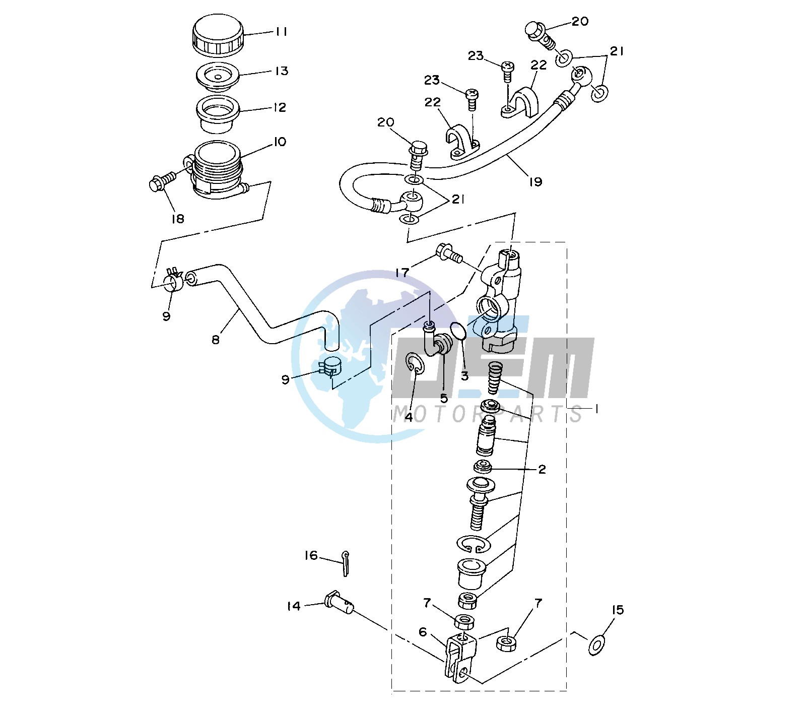 REAR MASTER CYLINDER