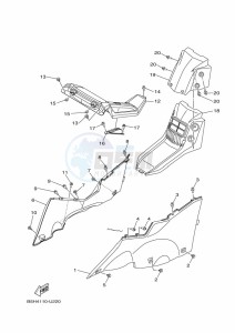 YXZ1000ET YXZ1000R SS (BASN) drawing SIDE COVER 2