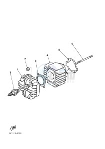 PW50 (2SA5 2SA6) drawing CYLINDER