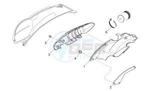 Scarabeo 125-200 Light carb. drawing Canister support USA