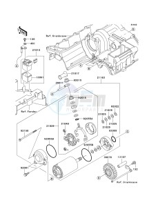 ZR 1200 A [ZX 1200 R] (A1-A3) drawing STARTER MOTOR