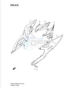 GSX-R1000 drawing FRAME COVER (MODEL L0)