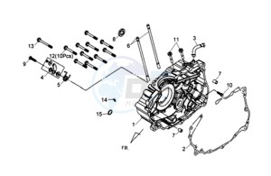 WOLF 125 SBN drawing CRANKCASERIGHT