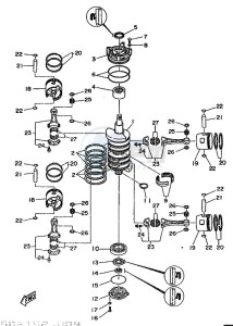 115B drawing CRANKSHAFT--PISTON