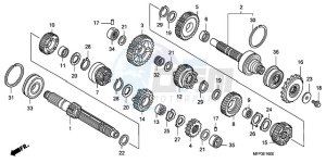 CB13009 BR / CO MME - (BR / CO MME) drawing TRANSMISSION