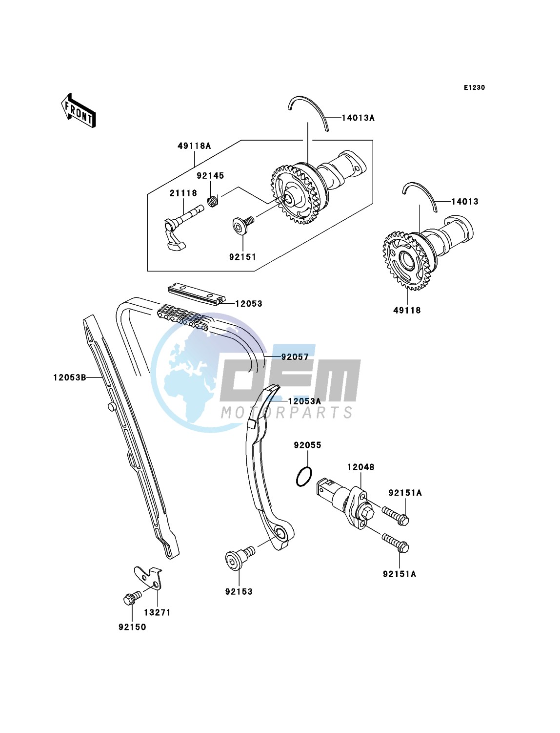 Camshaft(s)/Tensioner