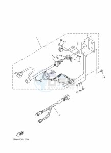 F250GETX drawing SWITCH-PANEL