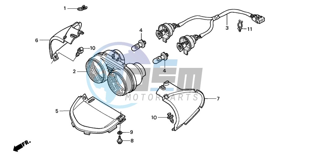 HEADLIGHT (TRX400EXX-4)