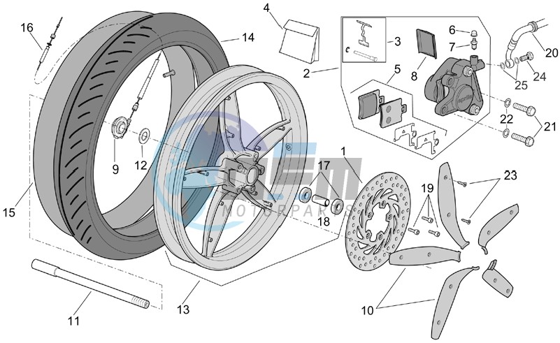 Front wheel