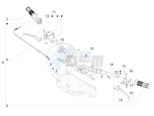 Sprint 50 4T 4V (EMEA) drawing Handlebars - Master cil.