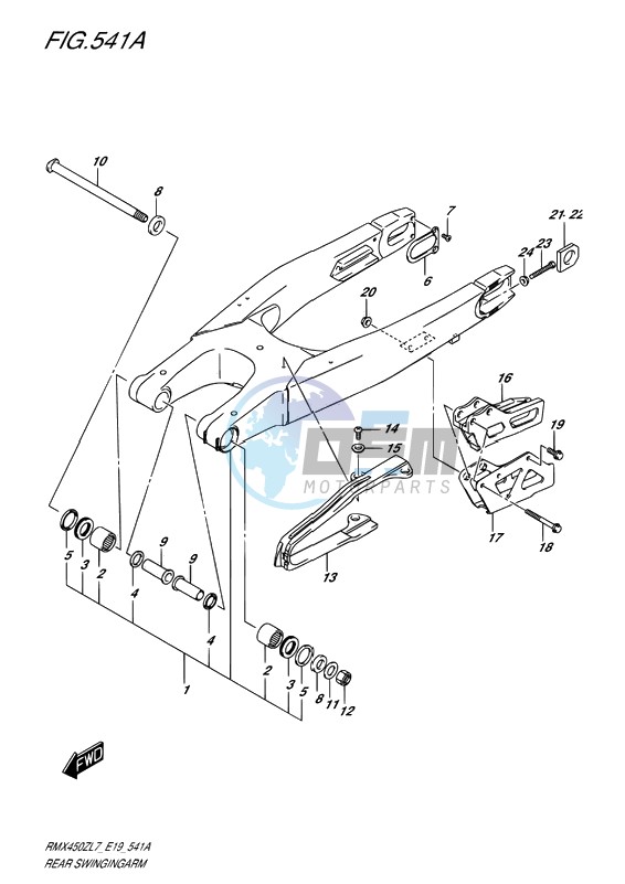 REAR SWINGINGARM