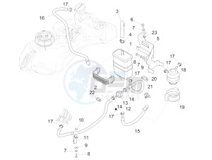 SPRINT 150 4T 3V IE ABS E3 (NAFTA) drawing Anti-percolation system