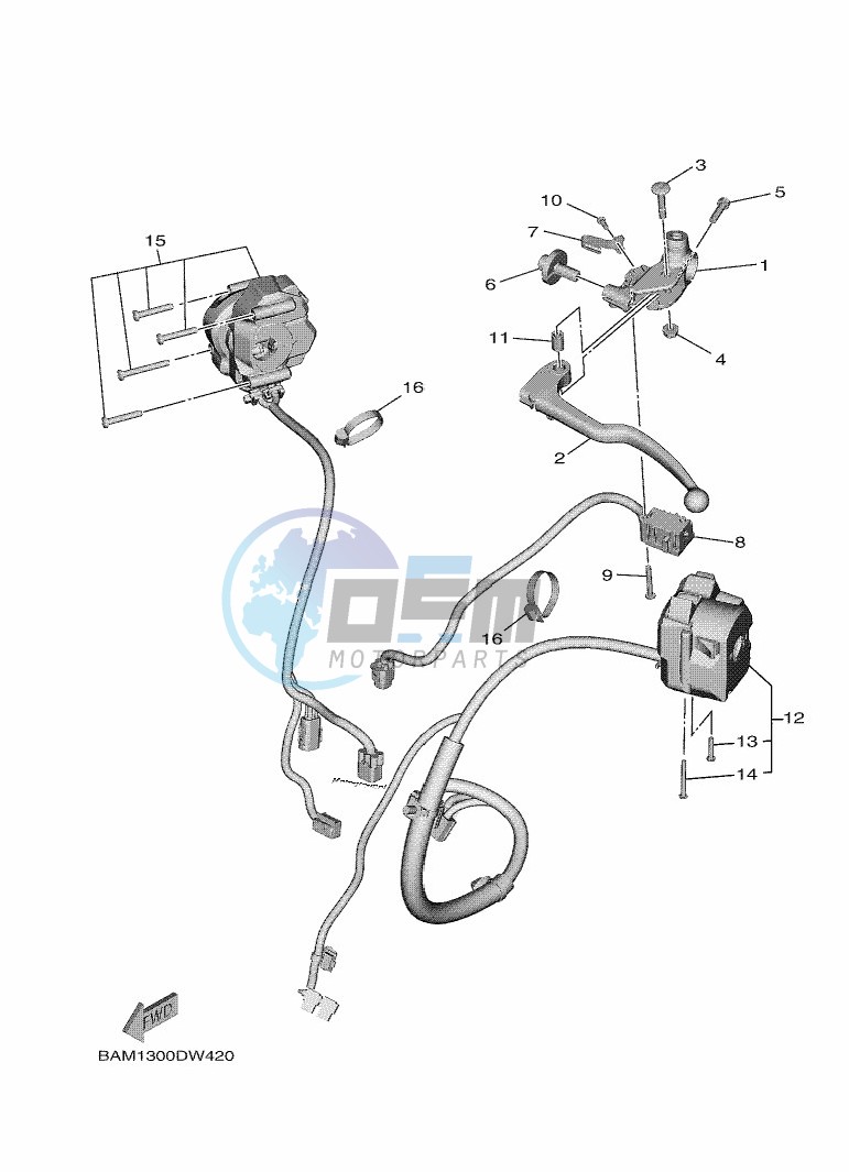 HANDLE SWITCH & LEVER