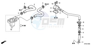 VTR2509 F / CMF LL drawing WATER PIPE