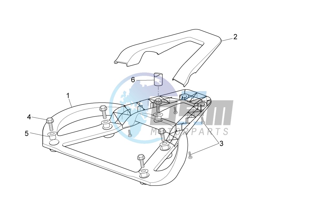 Top box support