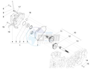 125 4T 3V ie Primavera (APAC) drawing Reduction unit