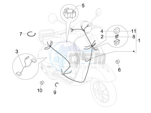 LX 50 2T D drawing Main cable harness