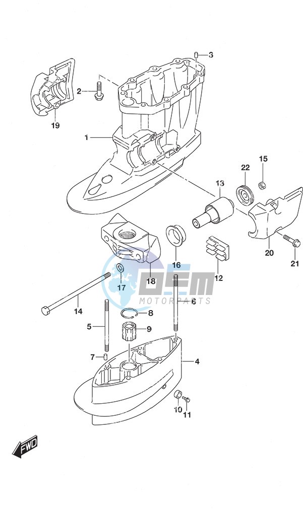 Drive Shaft Housing