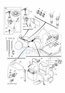 YZF320-A YZF-R3 (B2X2) drawing ELECTRICAL 1