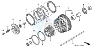 VFR800A9 Ireland - (EK / ABS MME) drawing CLUTCH