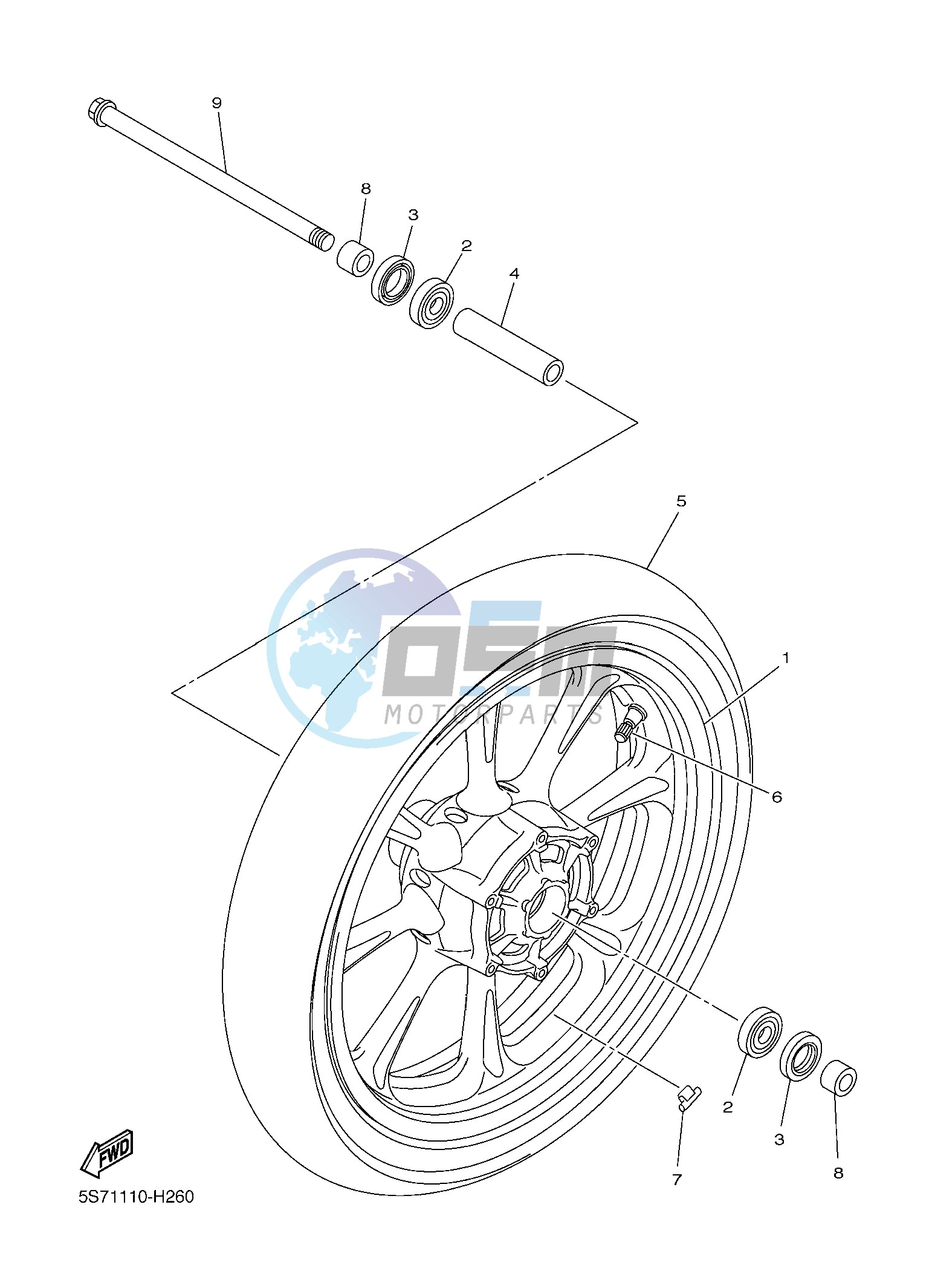 FRONT WHEEL