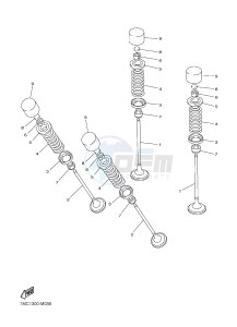 FJR1300A FJR1300A ABS (1MC9 1MCA 1MCB) drawing VALVE